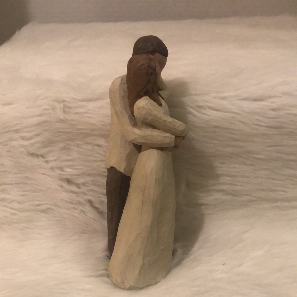 Willow Tree “Together” 2001 Man and Woman Embracing Figurine - Picture 2 of 5